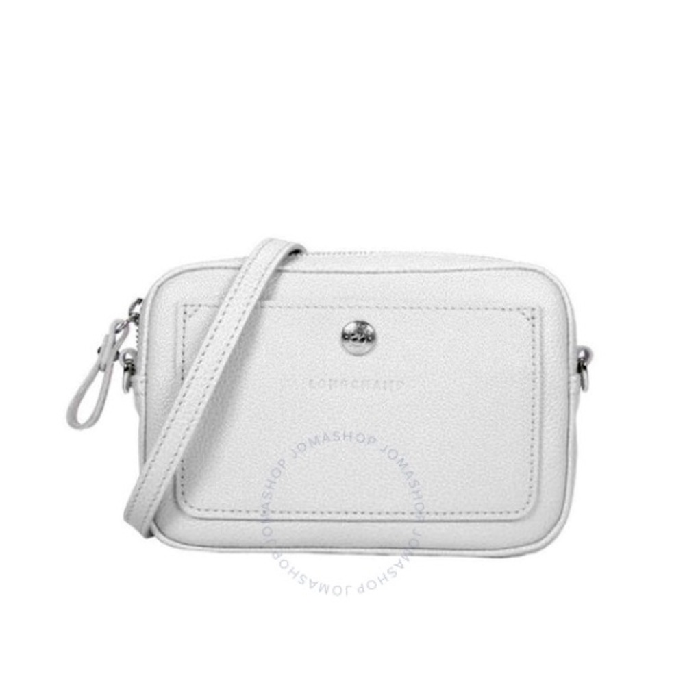 Longchamp LeFoulonne Crossbody Bag in silver